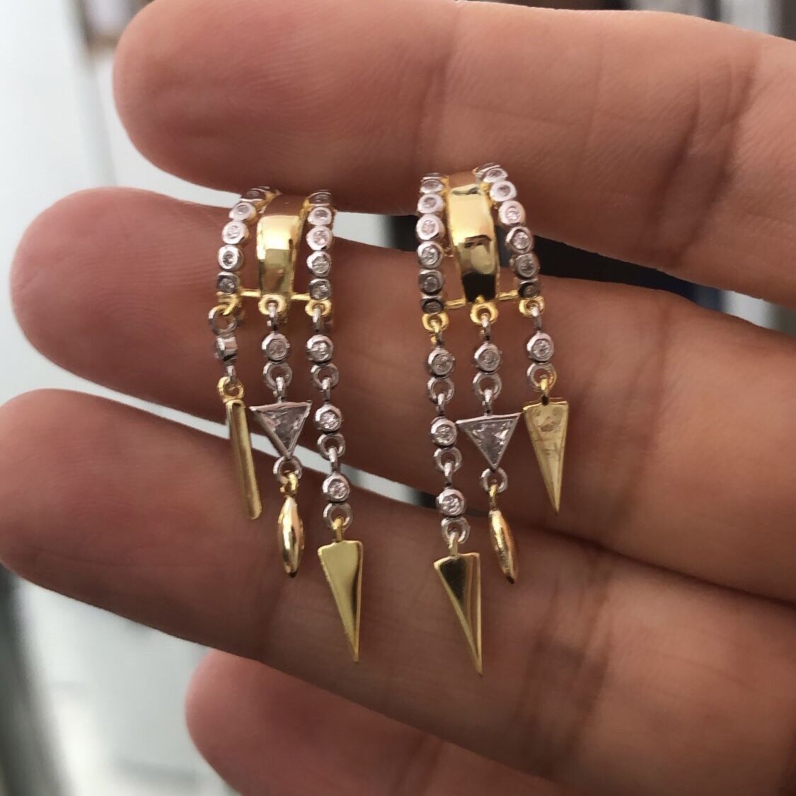 İthal Sallantılı Küpe