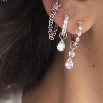 Taşlı Halka Küpe (TEK)