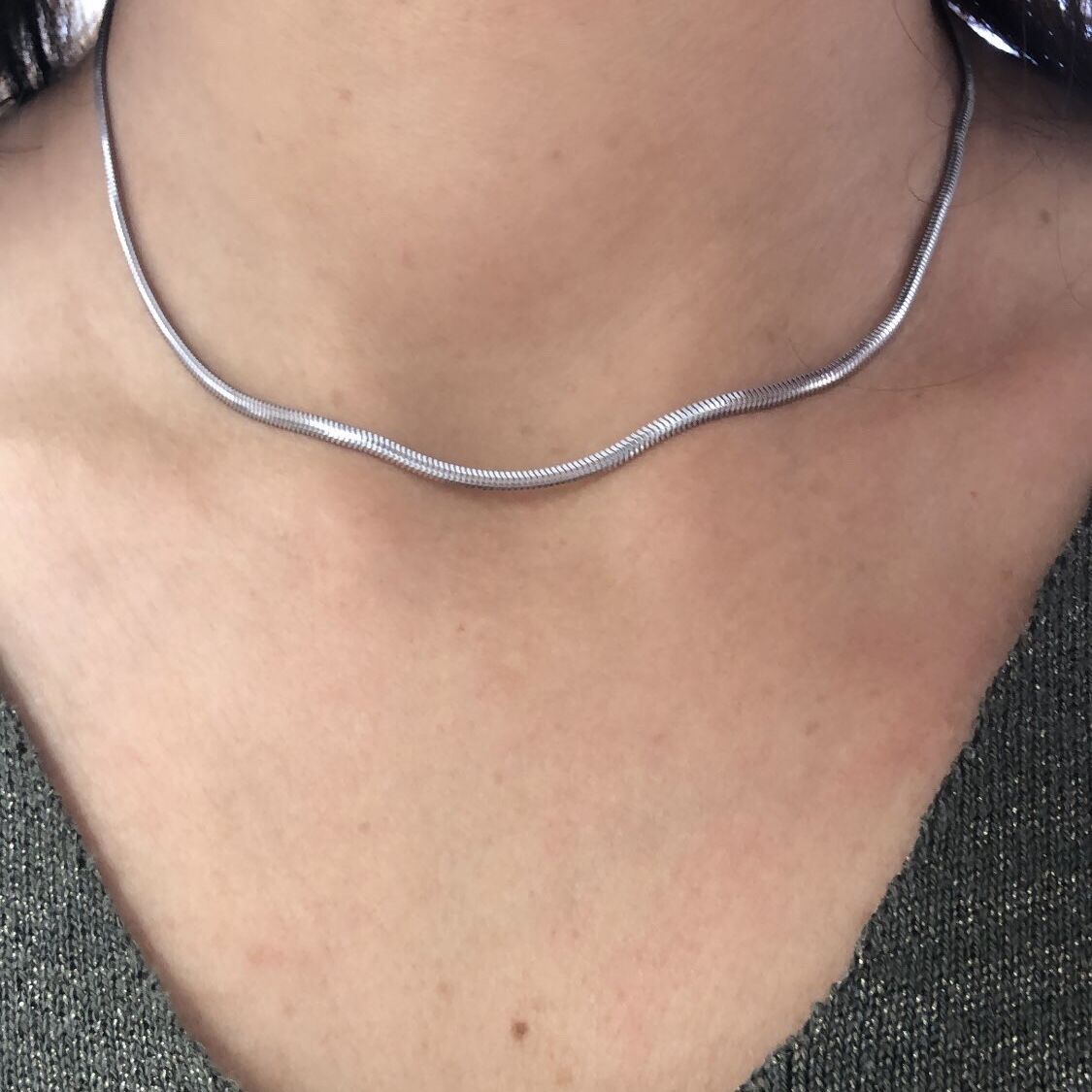 İtalyan Balık Sırtı Kolye