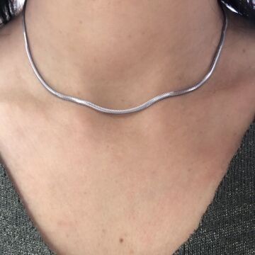 İtalyan Balık Sırtı Kolye