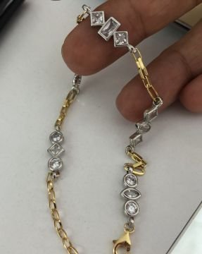 Taşlı Bileklik (Gold)