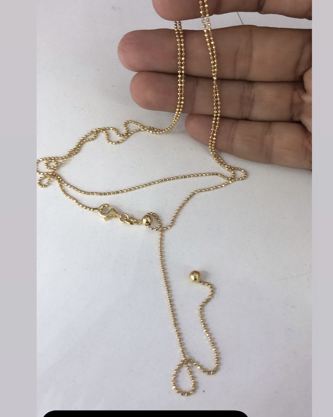 Asansörlü İtalyan Zincir 80cm